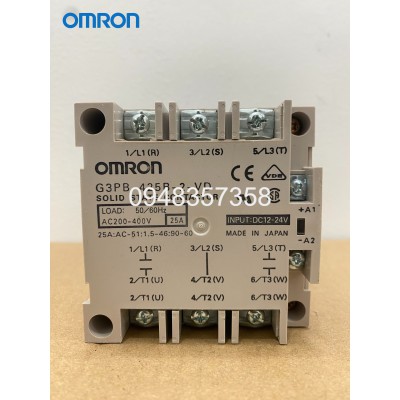 Relay Omron G3PB-425B-2-VD 200-400VAC 25A Japan