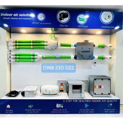 Máy cấp khí tươi 2 chiều hồi nhiệt 250m3/h KV250P-D