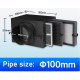 Hộp lọc gió tươi 3 lớp lọc PM2.5 D100~250mm