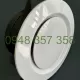 Miệng gió ABS 75 - 100 - 125 - 150 -200 - Nhựa cao cấp WHITE