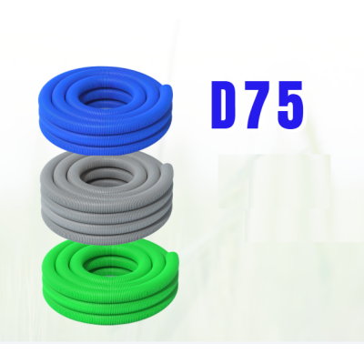 Ống gió HDPE 2 lớp kháng khuẩn DN75