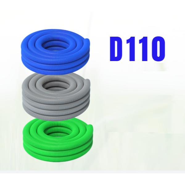 Ống gió HDPE 2 lớp kháng khuẩn DN110 Ống gió HDPE 2 lớp kháng khuẩn DN110